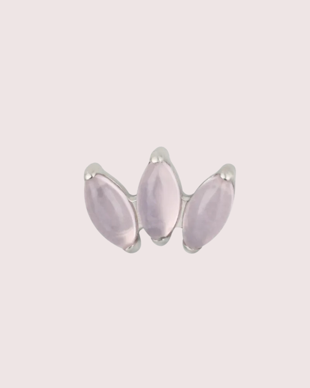 Piercing Titanio Rosa palo