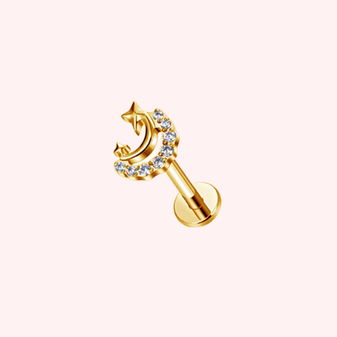Piercing Titanio Luna