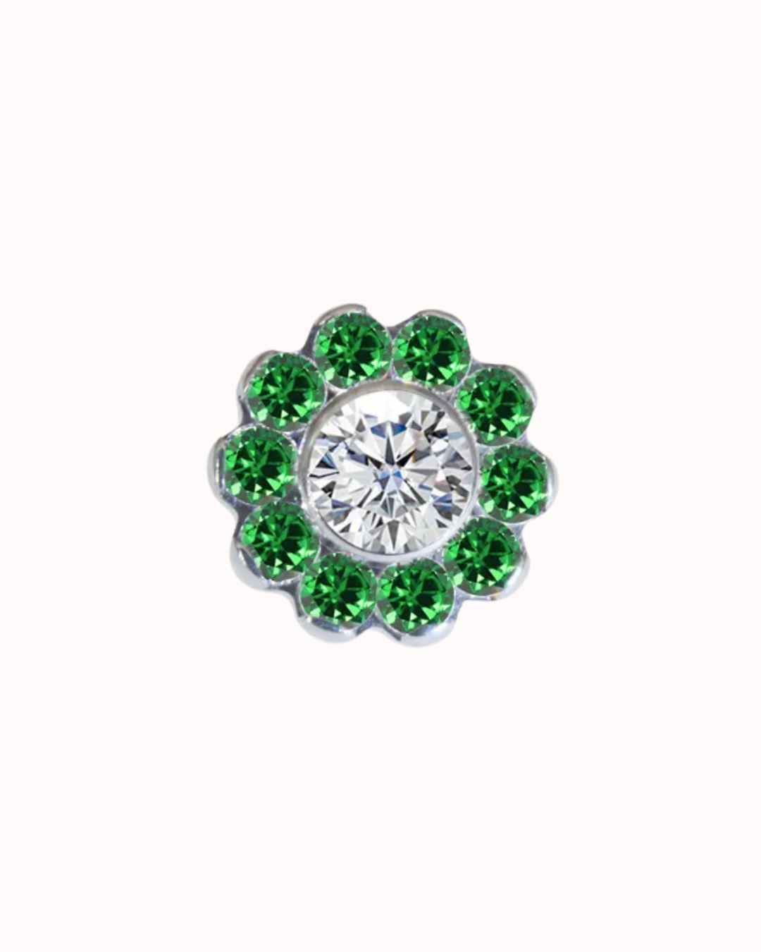 Piercing Roseta Esmeralda
