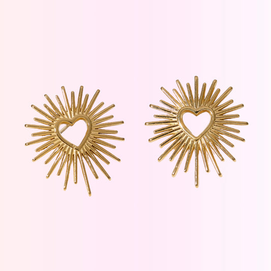 Studs corazón