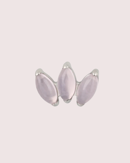 Piercing Titanio Rosa palo