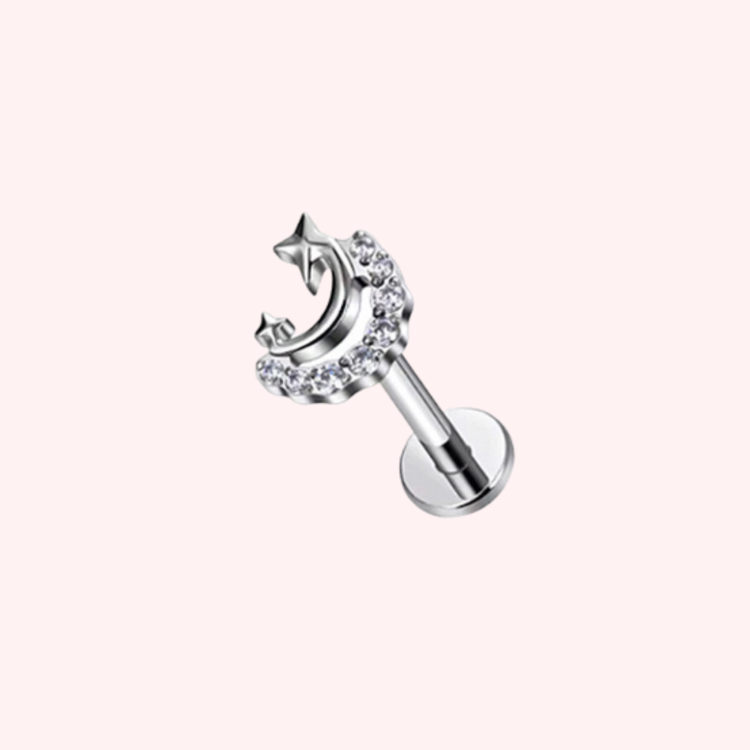 Piercing Titanio Luna