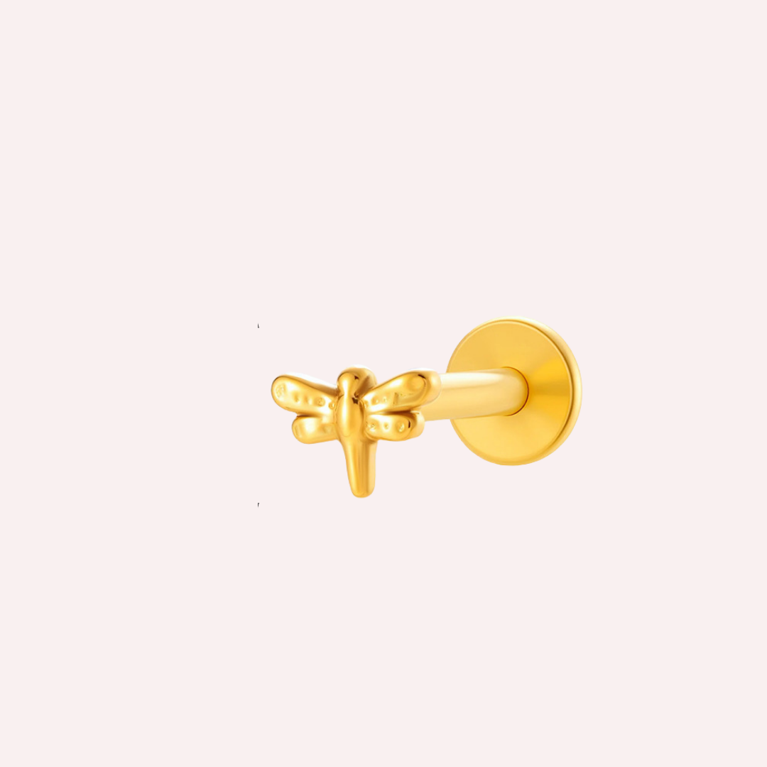 Piercing Titanio Libelula