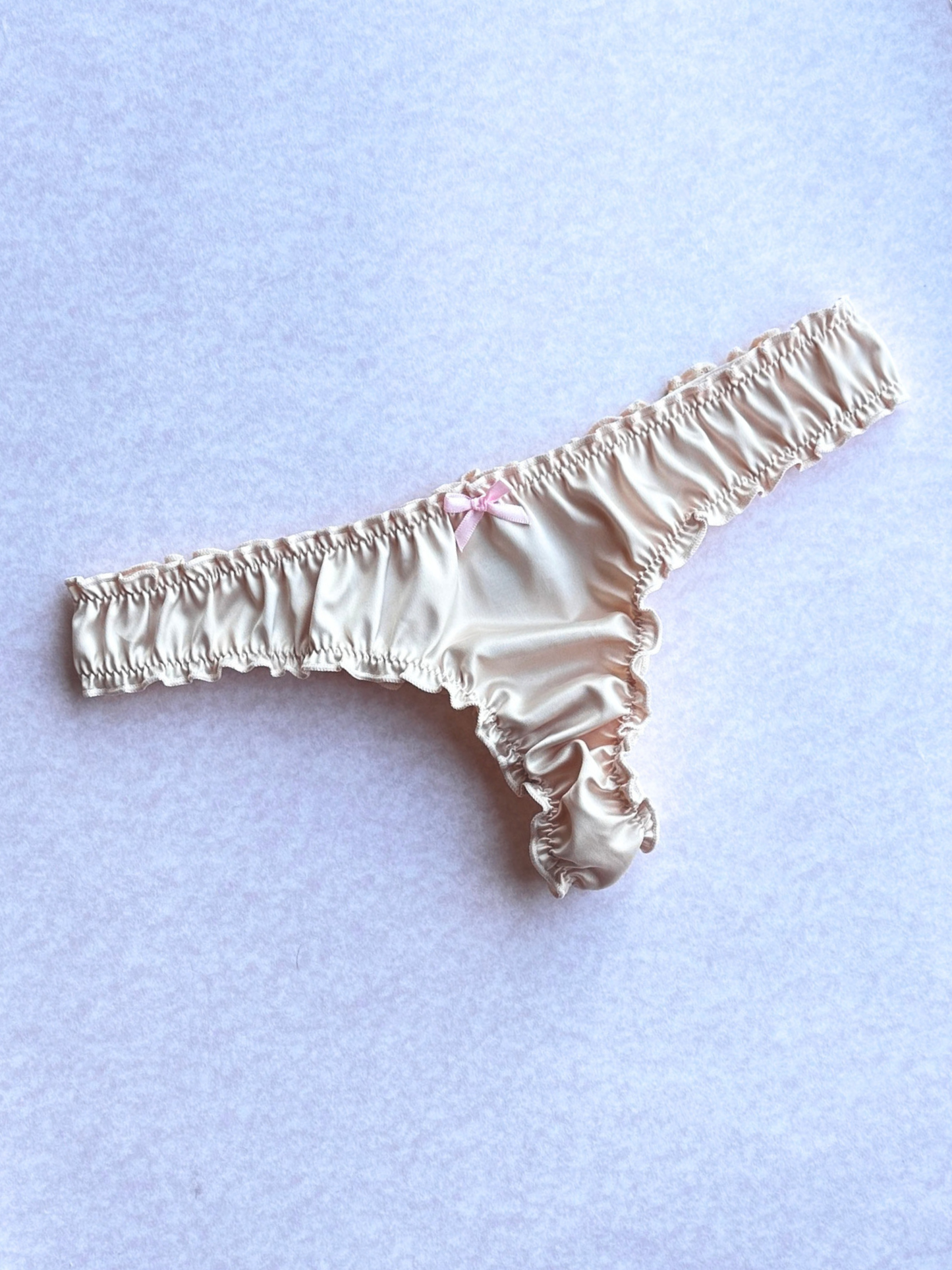 Tanga Satin Ivory