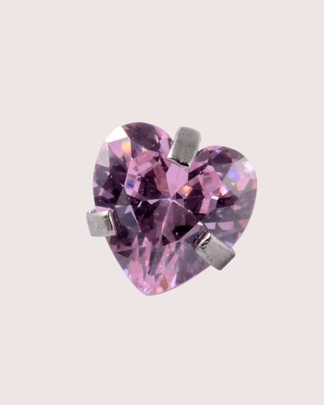 Corazón rosa