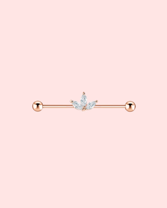 Piercing industrial "Rose"