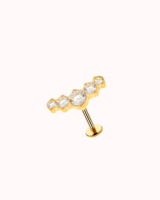 Piercing Titanio lambada corta